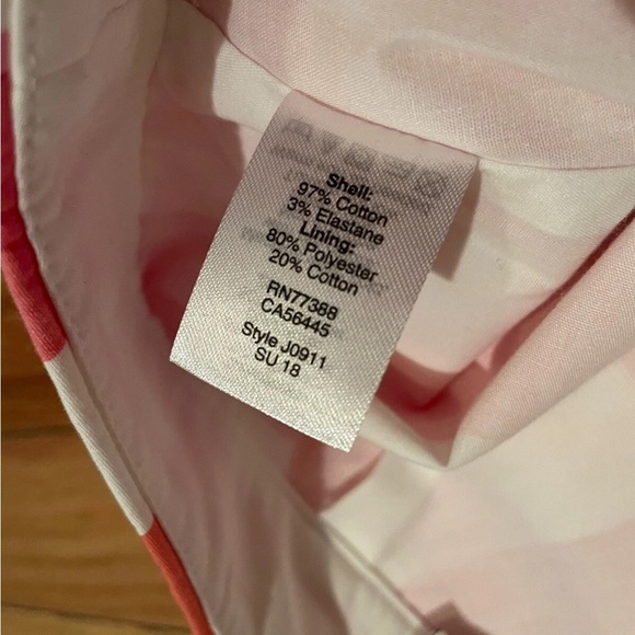 J Crew Womens Size 6 Pink Plaid Ruffles Gingham Pattern Pencil Skirt Casual NWT - Picture 6 of 12